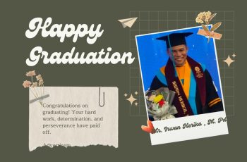 Selamat & Sukses! Mr. Irwan Herika, M.Pd Resmi Menyandang Gelar Magister