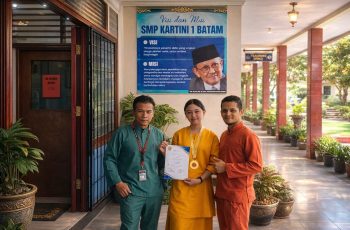 Valen Siswa 7A SMP Kartini 1 Batam Raih Medali Emas di Olimpiade Bahasa Inggris Nasional LKI – Inspirasi Bangsa Muda!