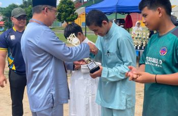 Gema Prestasi Dari Sekupang: Faza Agung Harumkan SMP Kartini 1 Batam, Tradisi Gasing Bergaung Ke Tingkat Kota